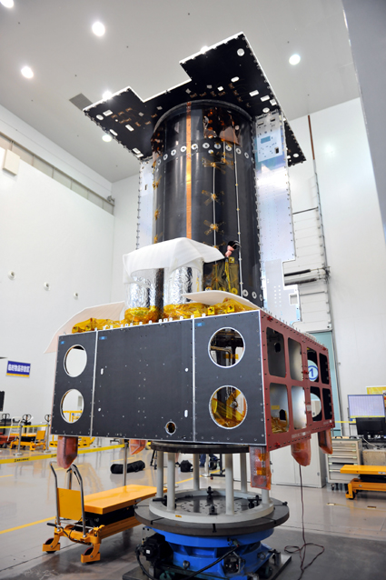 APSTAR-9 satellite now in AIT Phase