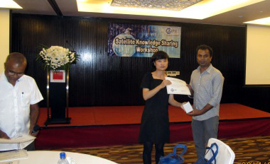 Satellite Knowledge Sharing Workshop at Maldives3